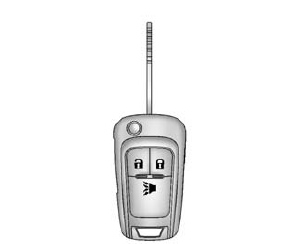 Chevrolet Spark. Remote Keyless Entry (RKE) System 