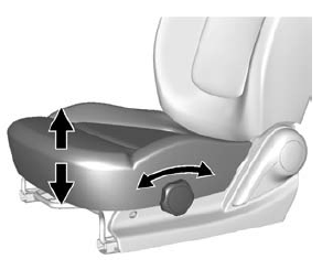 Chevrolet Spark. Seat Height Adjuster