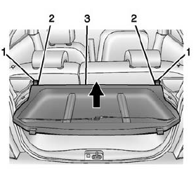 Chevrolet Spark. Cargo Cover