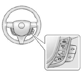 Chevrolet Spark. Steering Wheel Controls 