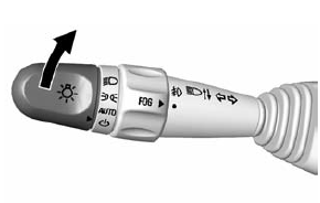 Chevrolet Spark. Exterior Lamp Controls