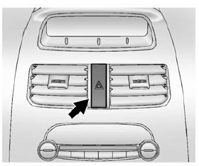 Chevrolet Spark. Hazard Warning Flashers