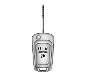 Chevrolet Spark. Remote Keyless Entry (RKE) System Operation 
