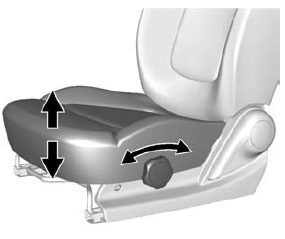 Chevrolet Spark. Seat Height Adjuster