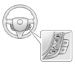 Chevrolet Spark. Steering Wheel Controls