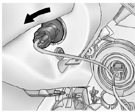 Chevrolet Spark. Front Turn Signal/Parking Lamps