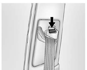 Chevrolet Spark. Shoulder Belt Height Adjuster