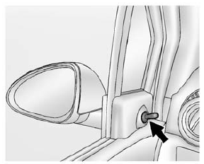 Chevrolet Spark. Manual Mirrors